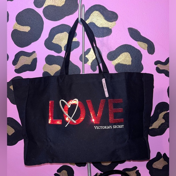 Victoria's Secret Handbags - VICTORIA SECRET CANVAS TOTE BAG